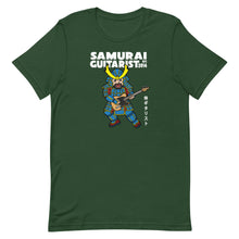 Load image into Gallery viewer, The Anime Guitar Playing Samurai Unisex T (White Font)