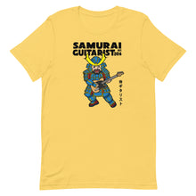 Load image into Gallery viewer, The Anime Guitar Playing Samurai Unisex T (Black Font)